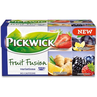 PICKWICK ovocný variácie s jahodou 38,75 g