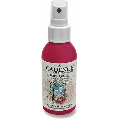 Farba na textil CADENCE YOUR FASHION SHINE 100 ML fuchsiová