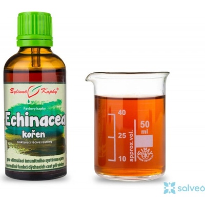 Bylinné kapky Echinacea třapatka kapky kořen tinktura 50 ml – Hledejceny.cz
