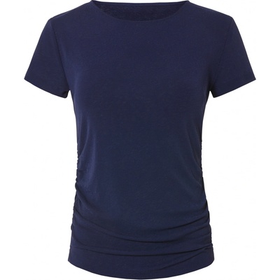 Esmara Dámské T-shirt s bočním řasením navy modrá