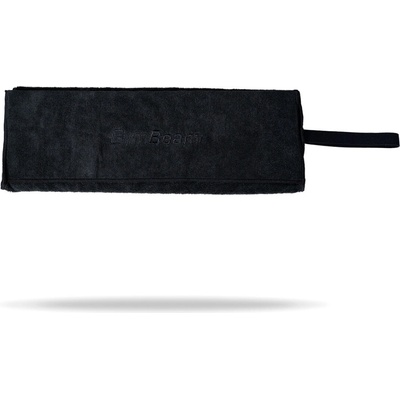 GymBeam Rychleschnoucí ručník 50 x 100 cm černá