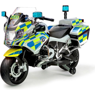 DEA Dětská elektrická policejní motorka BMW R 1200 RT ČR stříbrná