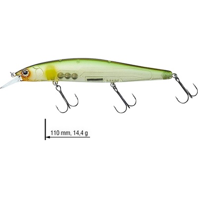 Daiwa Steez Minnow 110SP-MR 11 cm 15 g Ghost Ayu