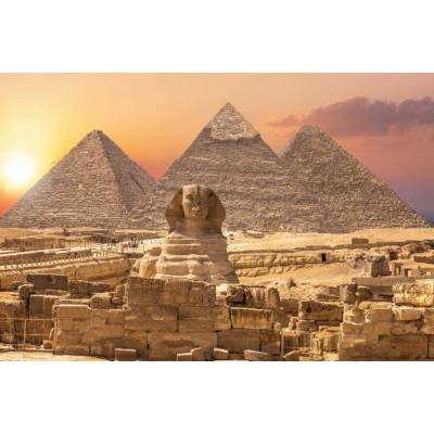 Dimex MS-5-1221 Vliesová fototapeta Pyramidy v Gíze rozměry 375 x 250 cm