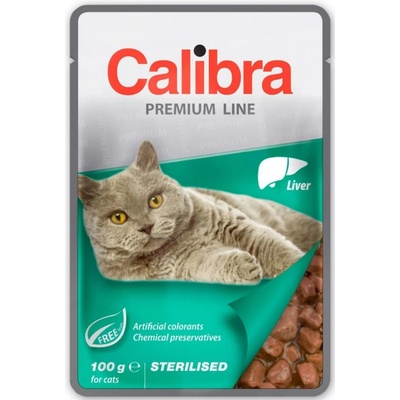 Calibra Cat Premium Sterilised Liver 100 g