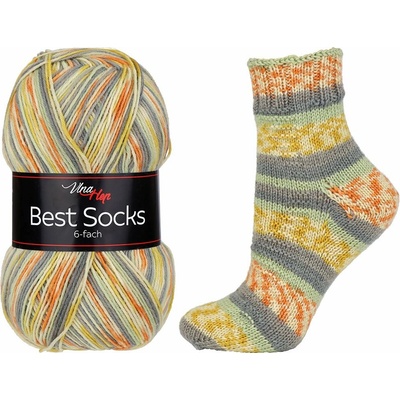 Vlna Hep Best Socks 6-fach 7370