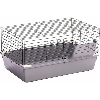 Klec Panama pro hlodavce a králíky CAVIA šedá 75 x 47 x 43 cm