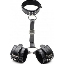Strict Collar with Cuffs Restraint Set
