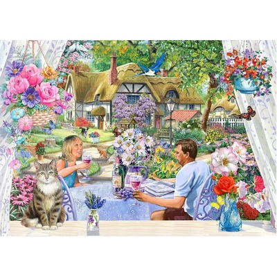 House of Puzzles Užite si záhradu XXL 500 dielov