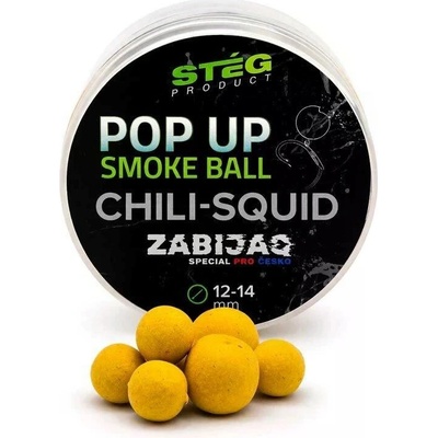 Stég Zabijaq Pop-Up Smoke Ball 12-14mm 25g Chili-Squid – Hledejceny.cz