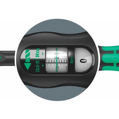 Wera momentový klíč Wera Click-Torque B 2 s přepínací ráčnou 3/8" 20 - 100 Nm 075611