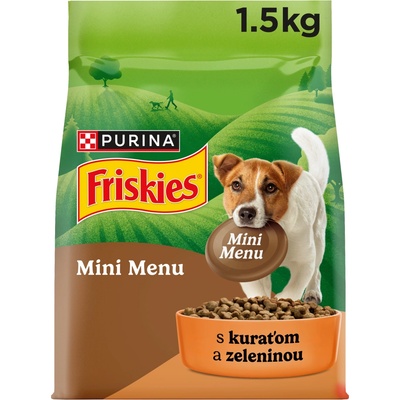 Friskies Mini Menu s kuraťom a zeleninou 1,5 kg