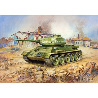 Zvezda T 34 85 Wargames WWII 6160 1:100