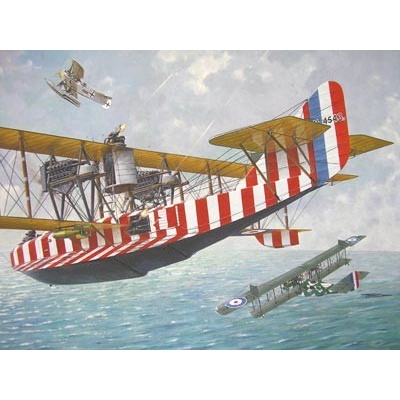 Roden Felixstowe F.2A w/upper wing gunner position 1:72