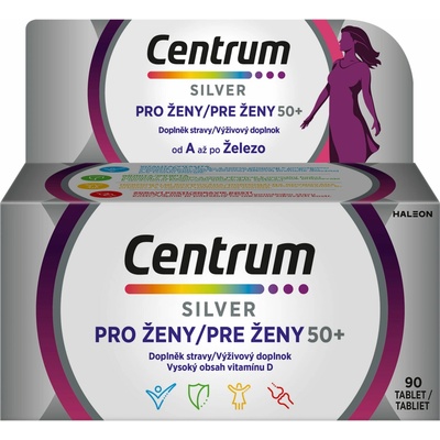 Centrum Silver 50+ pre ženy 90 tabliet