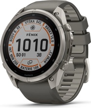Garmin Fenix 9 Pro 51 mm Solar inReach Titanium Pebble Gray/Silver Gray 010-04339-01