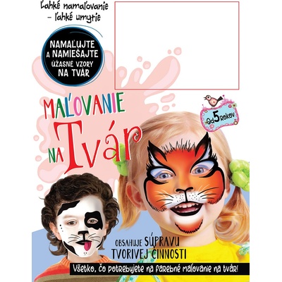 Maľovanie na tvár súprava tvorivej činnosti