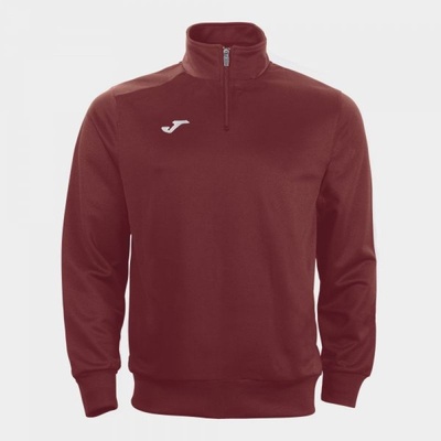Joma sweatshirt Faraon dark red Zip Fastening