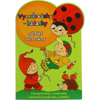 Vymalovánky hádanky od 3 let A4 – Hledejceny.cz