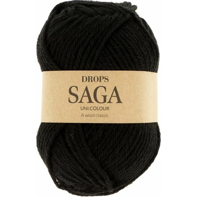 Drops Saga Uni 02 čierna