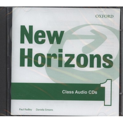 NEW HORIZONS 1 CLASS AUDIO CDs /2/ - RADLEY, P.;SIMONS, D. – Hledejceny.cz
