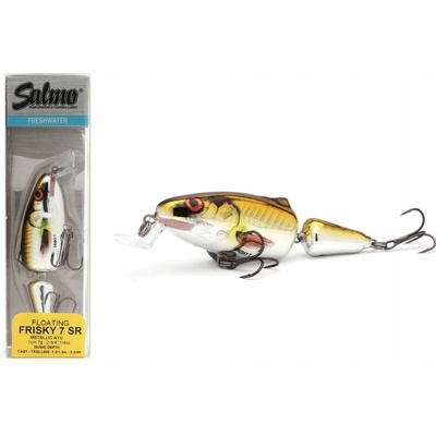 Salmo Frisky Shallow Runer Metallic Ayu 7 cm