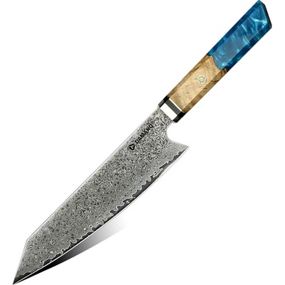DAMANO nůž šéfkuchařský Kiritsuke AZURE DMS-205 (8")