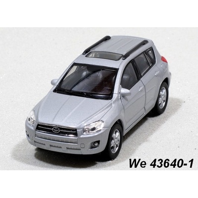 Welly Toyota RAV4 silver code 43640 modely aut 1:34