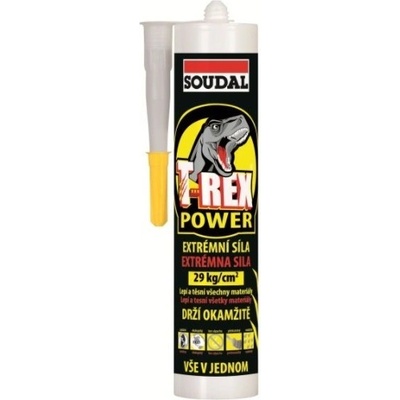 Lepidlo montážní Soudal T-REX POWER 290 ml – Hledejceny.cz