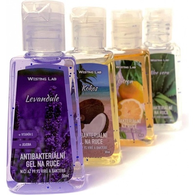 Westing Lab Antibakteriální Parfémovaný gel kokos 30 ml