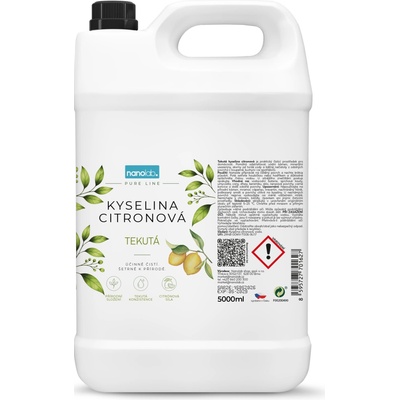 Nanolab Kyselina citronová 5 l