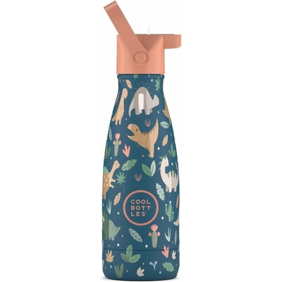 Cool Bottles dětská termolahev Kids Lost Valley třívrstvá 260 ml 3D
