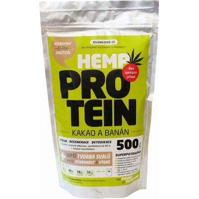 Zelená Země Konopný protein 500 g