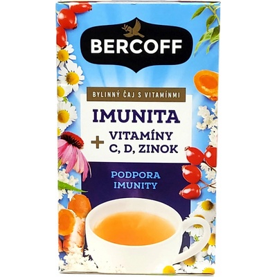 Bercoff čaj Imunita Plus 16 x 1,5 g