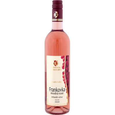 Pivnica Orechová Frankovka Modrá Rosé DSC Polosuché 12,5% 0,75 l (čistá fľaša)