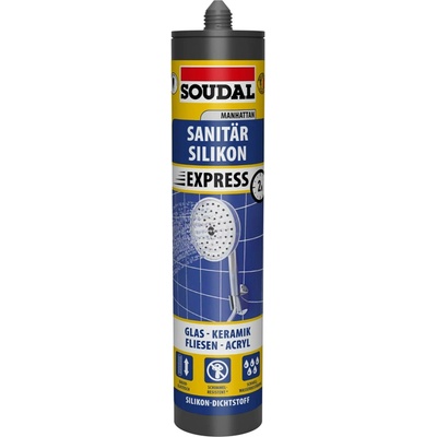Soudal Sanitary Express silikon bílý 300 ml