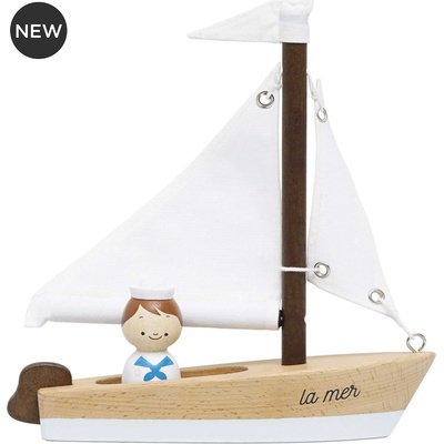 Le Toy Van plachetnice s kapitánem