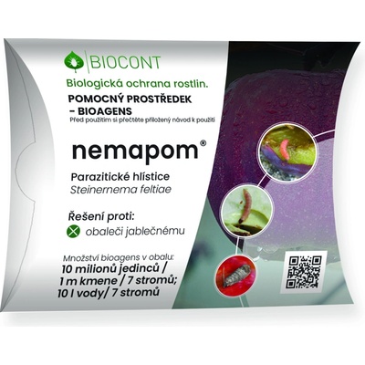 BioTomal Nemapom parazitické hlístice proti přezimujícím škůdcům