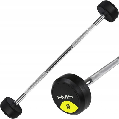 HMS Premium Rovná obouruční činka 15 kg