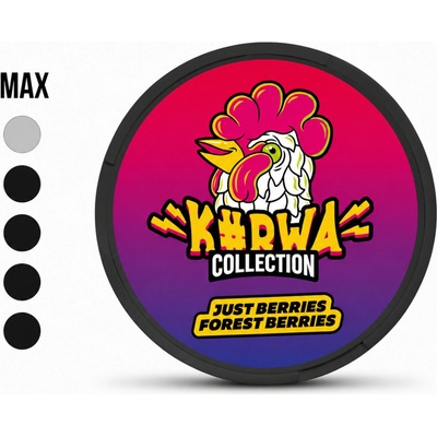 Kurwa collection just berries forest berries 12 mg 20 sáčků – Hledejceny.cz