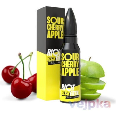 Riot Squad Shake and Vape Sour Cherry & Apple 10 ml