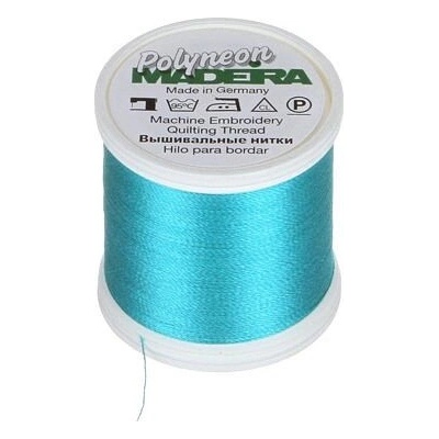Vyšívací nitě PES Madeira Polyneon (400m) barva 1746 teal