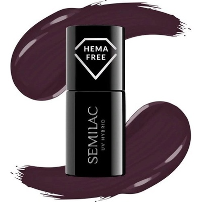 Semilac gel lak 412 Earth Brown Hnědá 7 ml