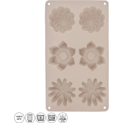Orion Forma na pečení kytičky 28,5 cmx17 cm silikon 8592381258092