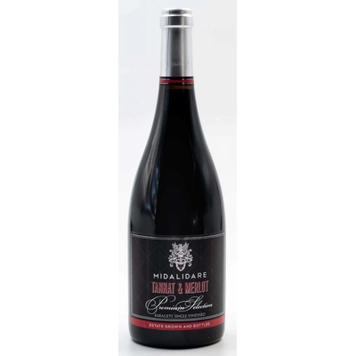 Midalidare Estate Premium Selection Tannat x Merlot červená 2023 14,5% 0,75 l (holá láhev)