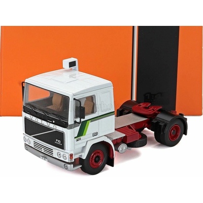 IXO MODELS VOLVO F10 TRACTOR TRUCK 2-ASSI 1983 WHITE GREEN RED 1:43