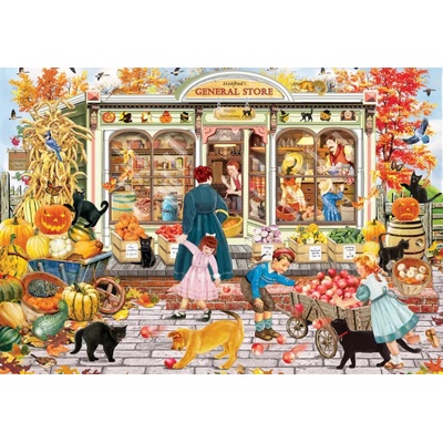 Grafika Obchod Manfred's General Store 1000 dielov