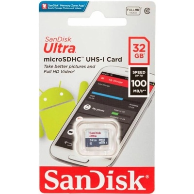 Sandisk Ultra microSDHC 32 GB SDSQUNR-032G-GN3MN – Hledejceny.cz
