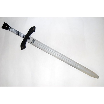 Wooden Knight s.r.o. Meč King dřevěný stříbrný 75cm