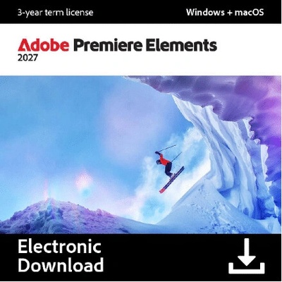 Adobe Premiere Elements 2027 - 3 roky